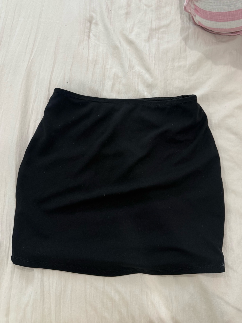 Amazon Black Mini Skirt - Simple Stretch Pencil